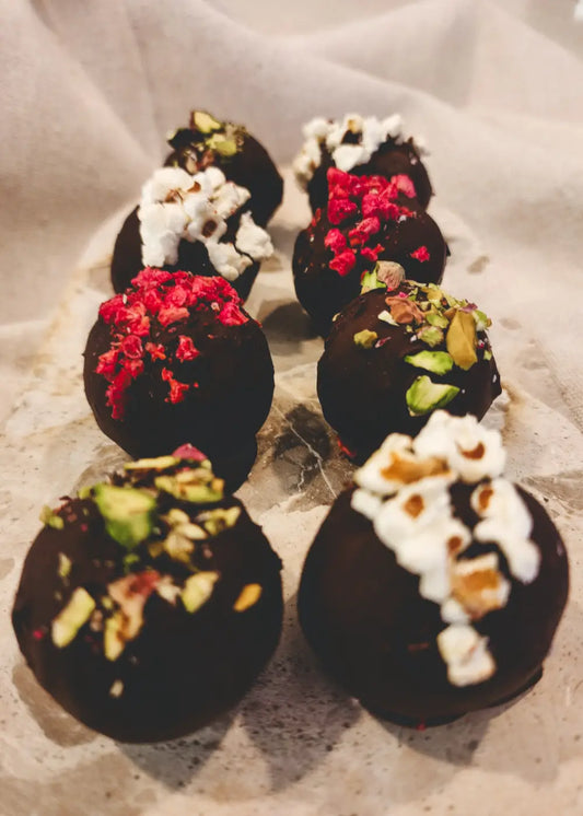 Chocolate Coated Protein Balls